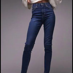 Topshop Women's - Jamie High Waist Skinny Jeans- Size W28L30